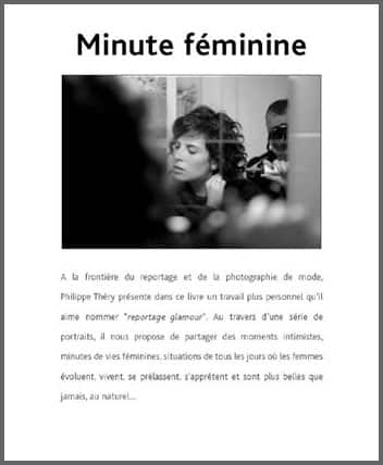 Philippe Thery - Minute féminine