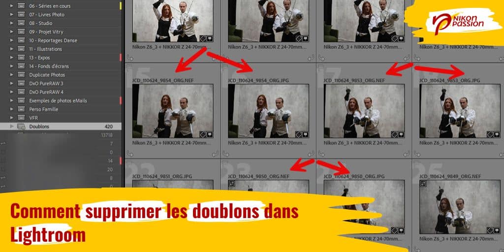 Comment supprimer les doublons dans Lightroom