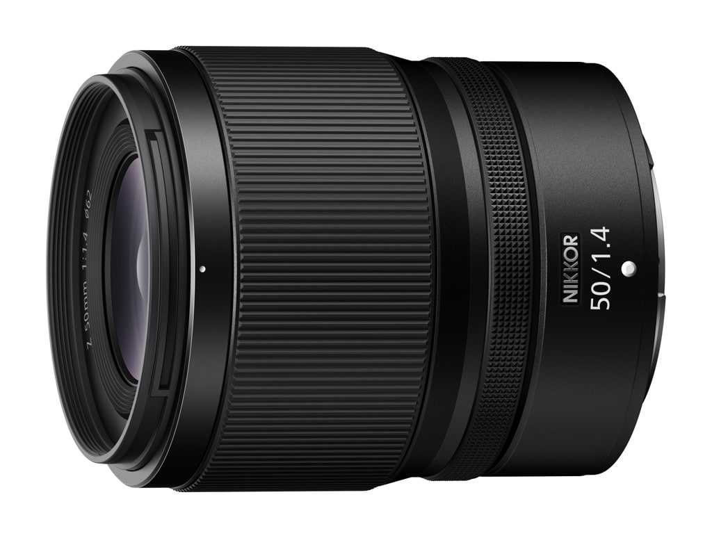 NIKKOR Z 50 mm f/1.4 vu de profil