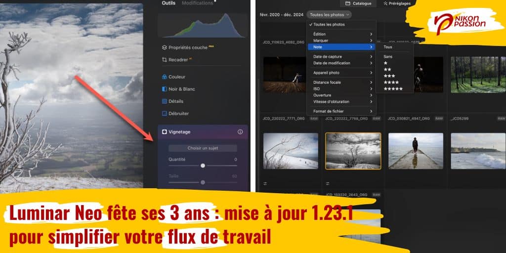 Luminar Neo 1.2.3.1 : Skylum fête les 3 ans de NEO en simplifiant votre flux de travail